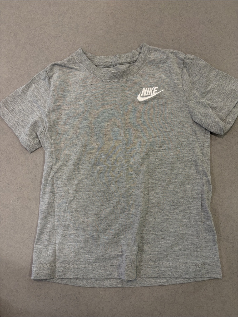 Nike Grey Short Sleeve Tee with White Logo